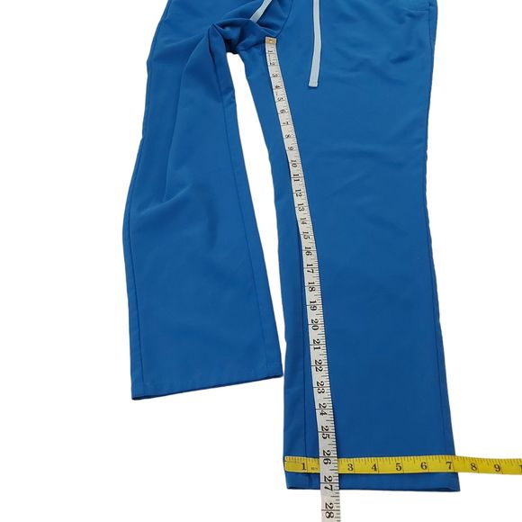 Figs Scrub Pants Womens Small Royal Blue Straight Leg Lightweight W19SW2007 - Picture 8 of 10